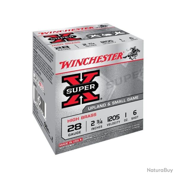 Cartouches 28-70 Super X High Brass 28G PB6 X25