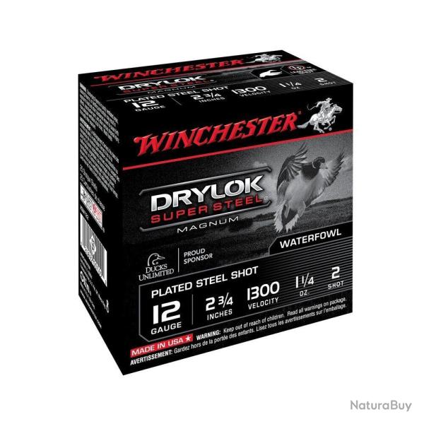 Cartouches 12/70 Steel Drylok 35G PB2 X25