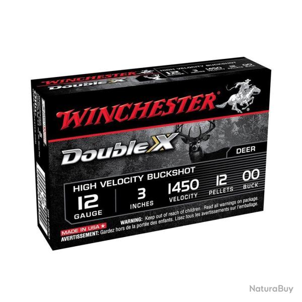 Cartouches 12/89 Super Xx Chevrotine 15XCU 00 Buck X5