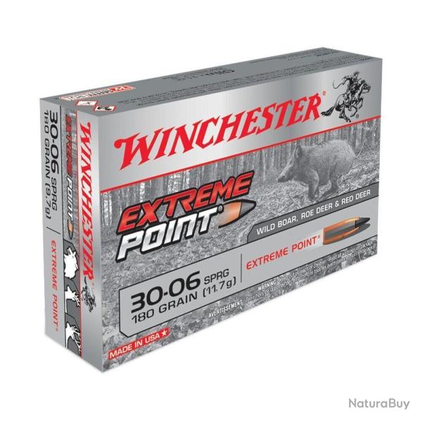 Balles 30-06SPR Extreme Point 180 gr X20
