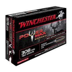 Balles 308WIN Power Max Bonded 180GR X20