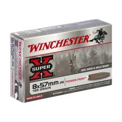 Balles 8x57 Jrs Super X Power Point 195 gr X20