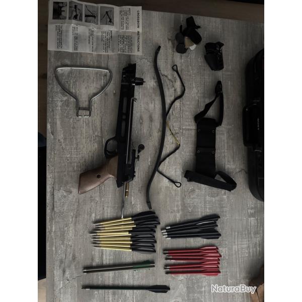 Arbal�te pistolet crossbow kit complet