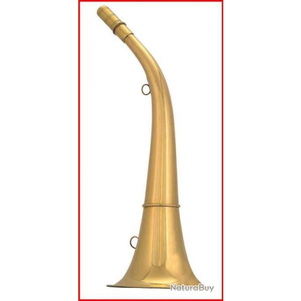 CORNE RONDE COMPIEGNE 40 CM LAITON POLI