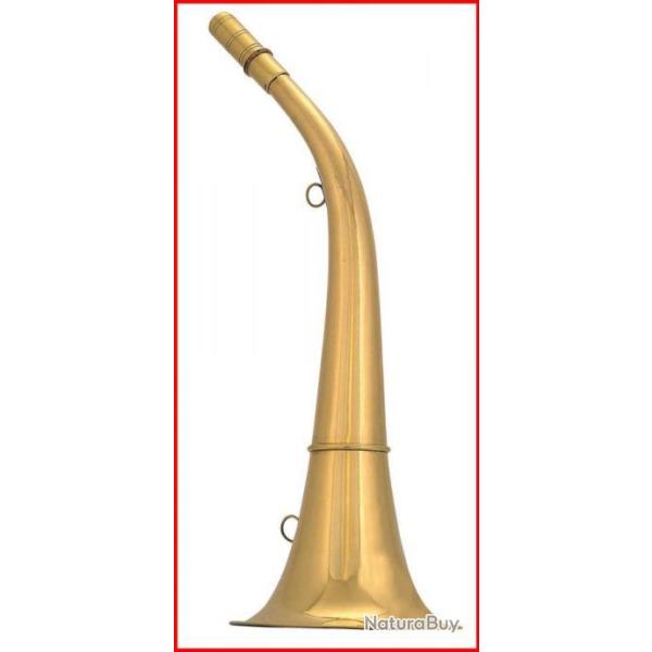CORNE RONDE COMPIEGNE 30 CM LAITON POLI