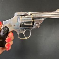 SMITH & WESSON SAFETY DA 4TH MODEL calibre 38sw num&eacute;ro de s&eacute;rie 195027