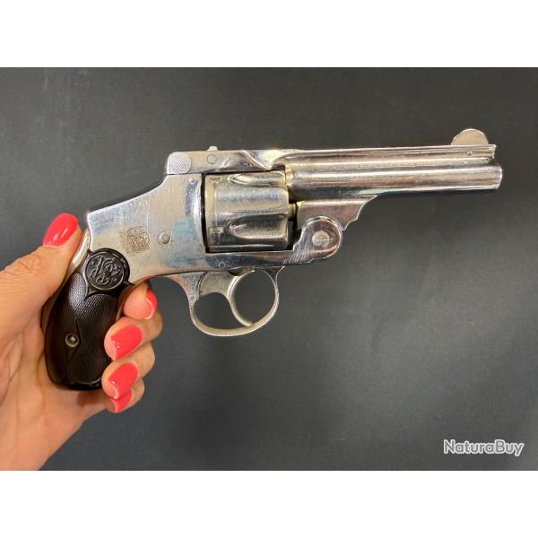 SMITH & WESSON SAFETY DA 4TH MODEL calibre 38sw num�ro de s�rie 195027
