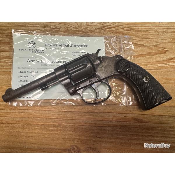 colt new police calibre 32 sw long 6 coups