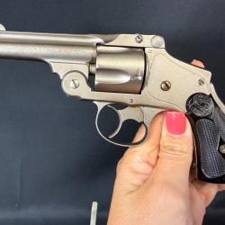MAGNIFIQUE SMITH & WESSON SAFETY DA 4TH MODEL calibre 38sw num&eacute;ro de s&eacute;rie 146720