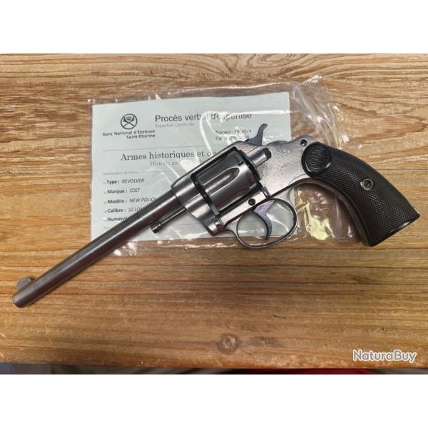 colt new police canon de 15 cm calibre 32 sw.