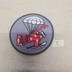 Patch tissu US diable rouge ( 02 )