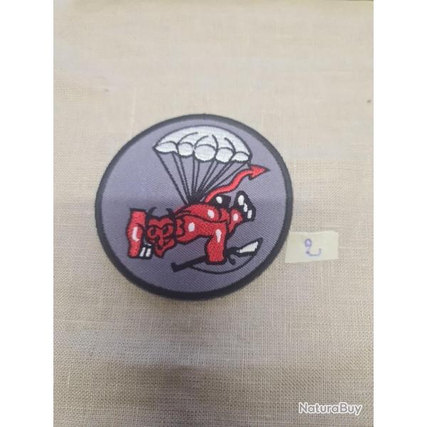 Patch tissu US diable rouge ( 02 )