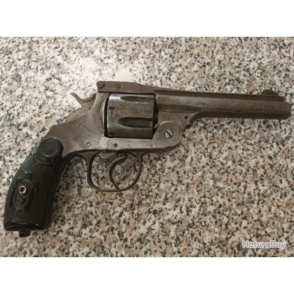 Magnifique revolver Smith e Wesson N2 militaire americaine vers 1880 neutralisee Cal 44 cat D +18