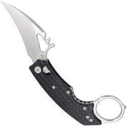 MK-2 Stonewash Black Aluminium - Ameight Knives