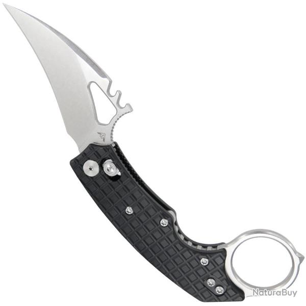 MK-2 Stonewash Black Aluminium - Ameight Knives