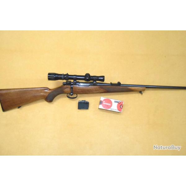 CARABINE SAKO L46 - Cal 7x33 Sako +MUNITIONS +MONTAGE et LUNETTE REDFIELD