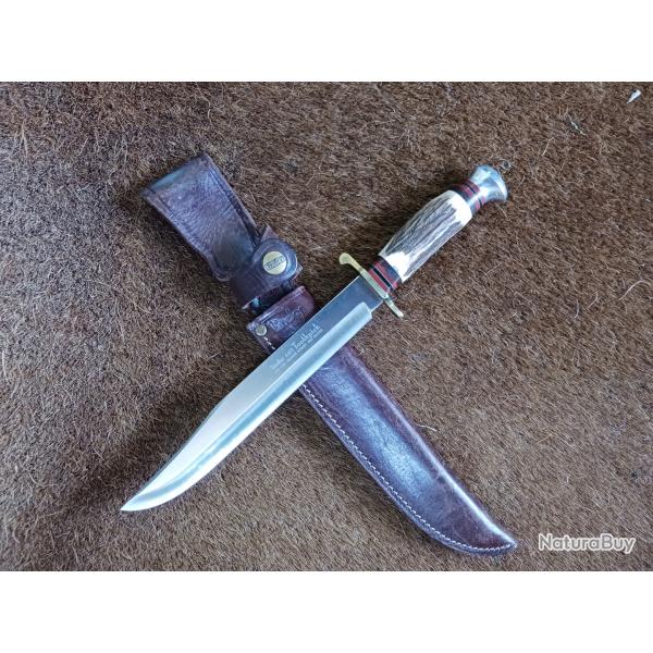 Couteau de chasse vintage LINDER Solingen