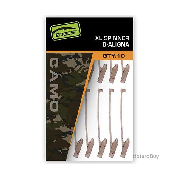 Adaptateur Fox Edges Camo XL Spinner D-Aligna (par 10)