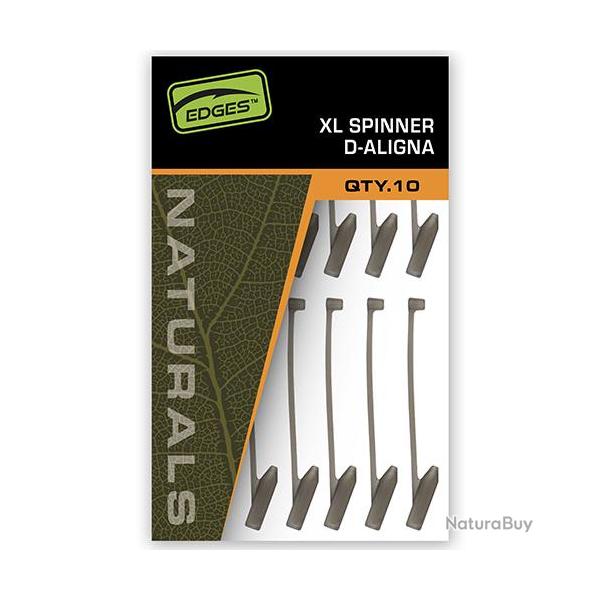 Adaptateur Fox Edges Naturals XL Spinner D-Aligna (par 10)