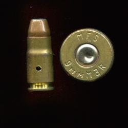 9 mm Major - Calibre CZ peu r&eacute;pandu et d&eacute;sormais obsolete - &eacute;tui laiton bouteill&eacute; de 21.6 mm