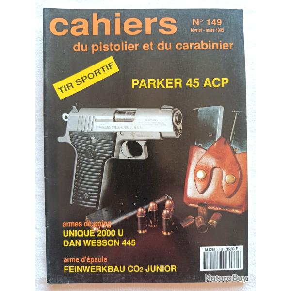 cahiers du pistolier et du carabinier 149