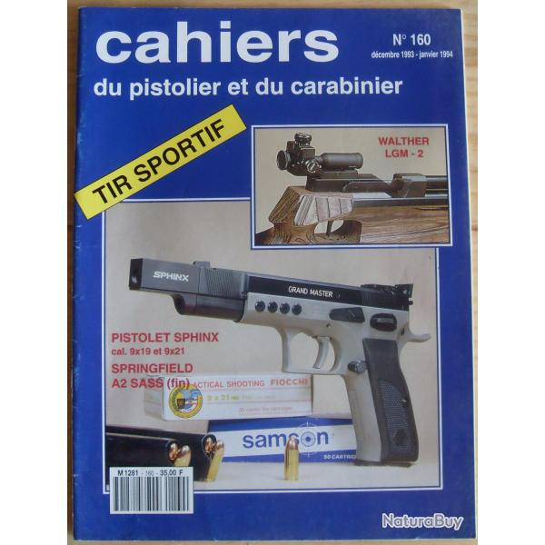 cahiers du pistolier et du carabinier 160