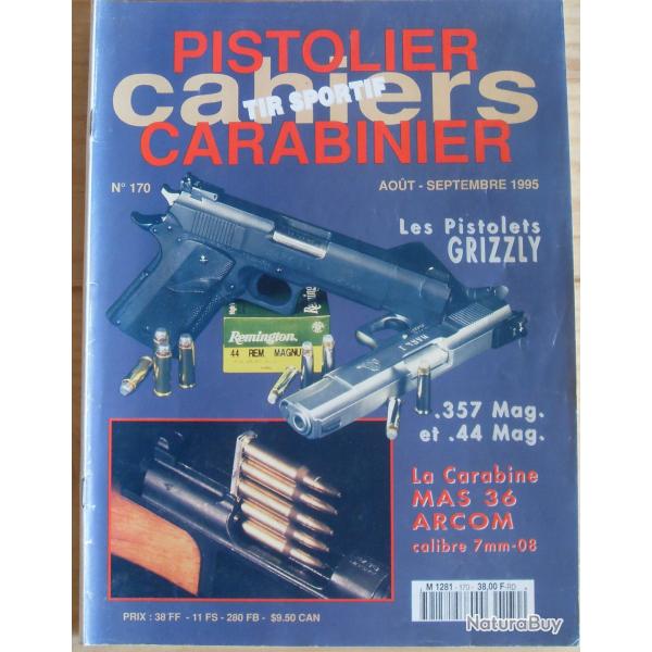 cahiers du pistolier et du carabinier 170