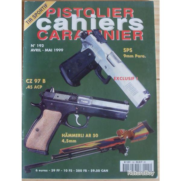cahiers du pistolier et du carabinier 192