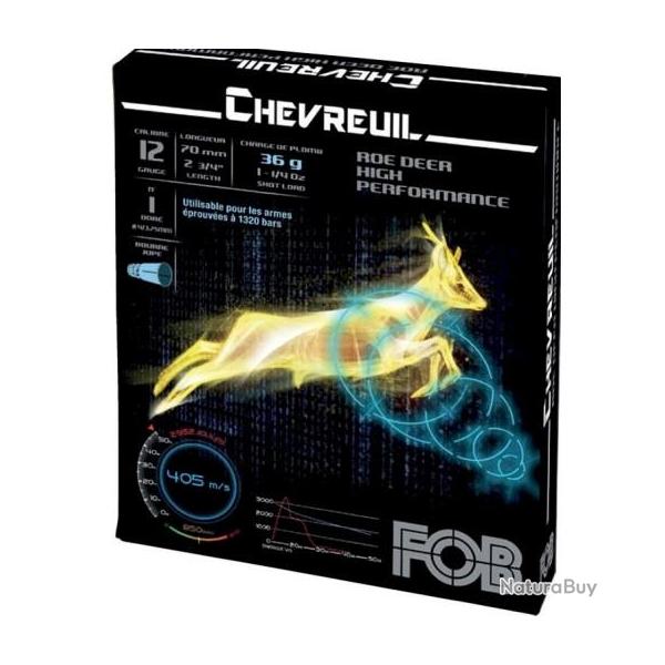 Chevreuil HP cal 12 36 gr fob chevreuil hp cal12 36gr n2 * 10