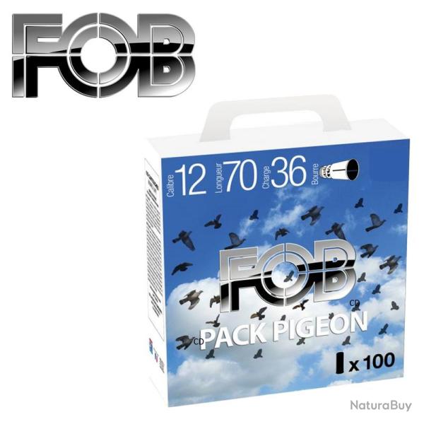 Pack Pigeon 36 cal12 36gr * 100 fob pack pigeon 36 cal12 36g n�7.5 * 100