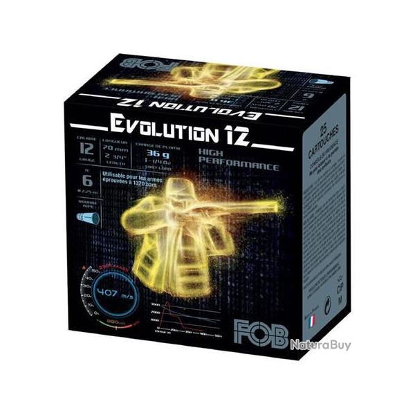 Evolution HP cal12 36gr fob evolution hp cal 12 36g n�4 * 25