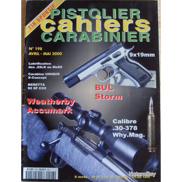 cahiers du pistolier et du carabinier 198