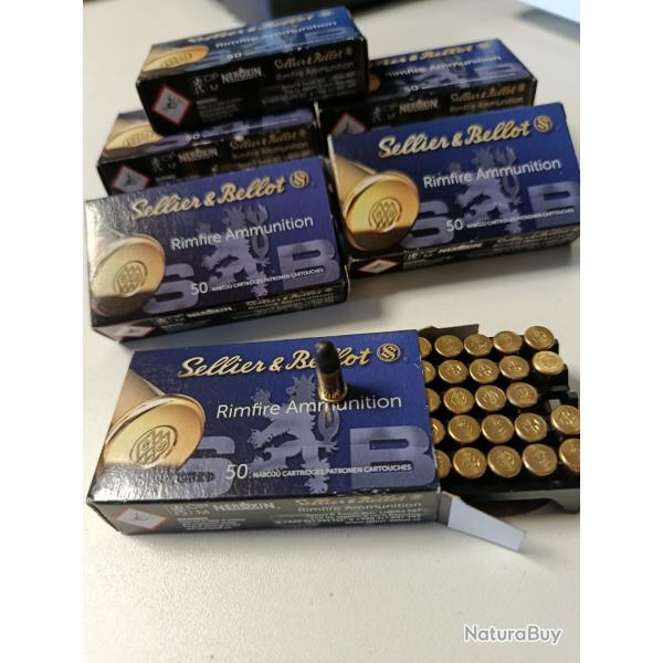 Munitions 22 short Sellier & Bellot