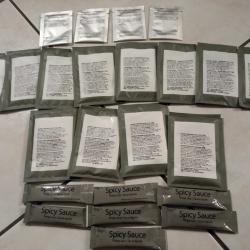 Lot de Soupes instantan&eacute;es NL MRE EPA Ration