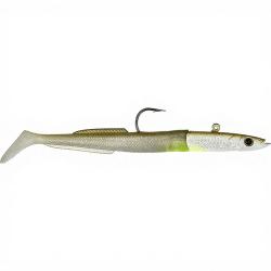Leurre souple HYPERLASTICS Sandyll natural jig head 4.5 10g Ayu