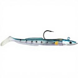 Leurre souple HYPERLASTICS Sandyll natural jig head 4.5 10g Ghost iwashi