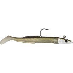 Leurre souple HYPERLASTICS Sandyll natural jig head 5.2 14g Army