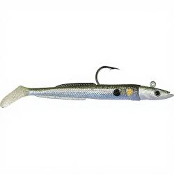 Leurre souple HYPERLASTICS Sandyll natural jig head 5.2 14g Glass minnow