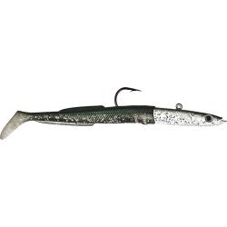 Leurre souple HYPERLASTICS Sandyll natural jig head 5.2 14g Green shirasu