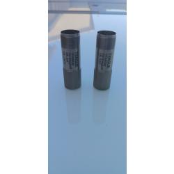 LOT 2 CHOKES  POUR KRIEGHOFF CAL 12 3/4 ET FULL