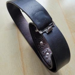 ceinturon cuir Allemand