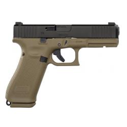 Pistolet GLOCK 17 Gen5 FR Coyote "Arm&eacute;e Francaise" cal.9x19 + 1 porte carte offert