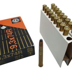 DESTO AMMO - BOITE DE 20 CARTOUCHES GECO 9.3x74R T - MANTEL 255Gr