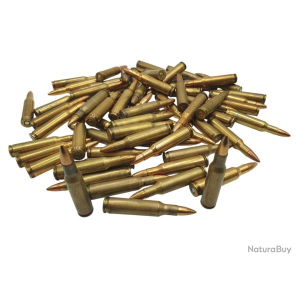 DESTO AMMO - LOT DE 68 CARTOUCHES NORMA.SAKO 222REM 50GR FMJ