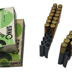 DESTO AMMO - LOT DE 32 CARTOUCHES SAKO 222REM 50GR FMJ