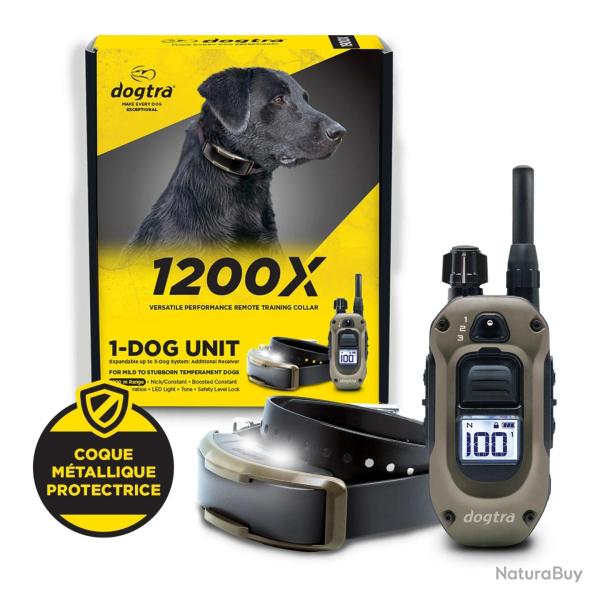 Collier de dressage DOGTRA 1200x - kit 1 chien