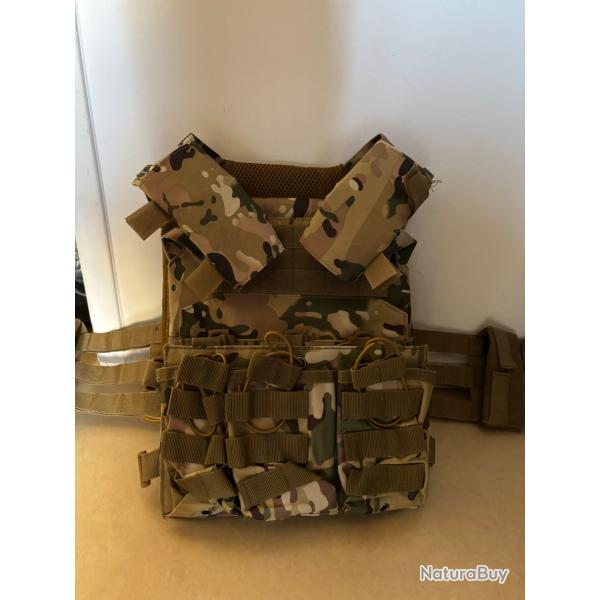 Gilet tactique pour airsoft
