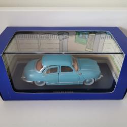 Le taxi Panhard Dyna Z de Coke en Stock Tintin Moulinsart 1/43