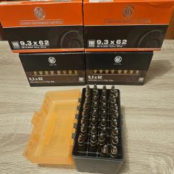 114 balles rws uni classique en 9,3x62 293 gr
