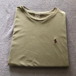Tee Shirt Ralph Lauren Homme taille M Couleur Kaki